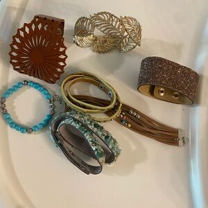 Assorted bracelets
